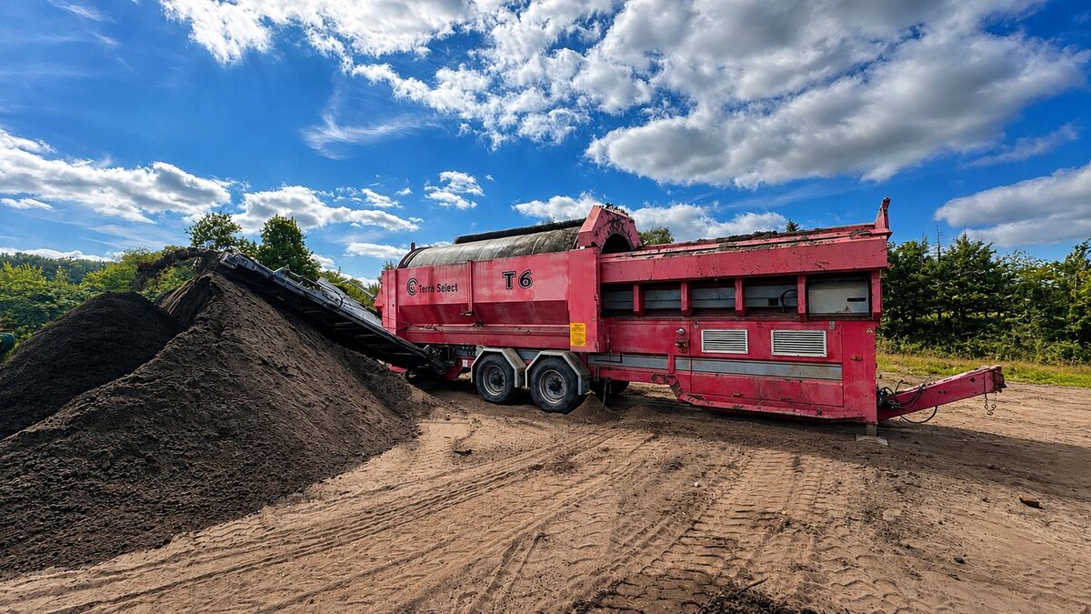 Sieben mobile Siebanlagen Oldenburg