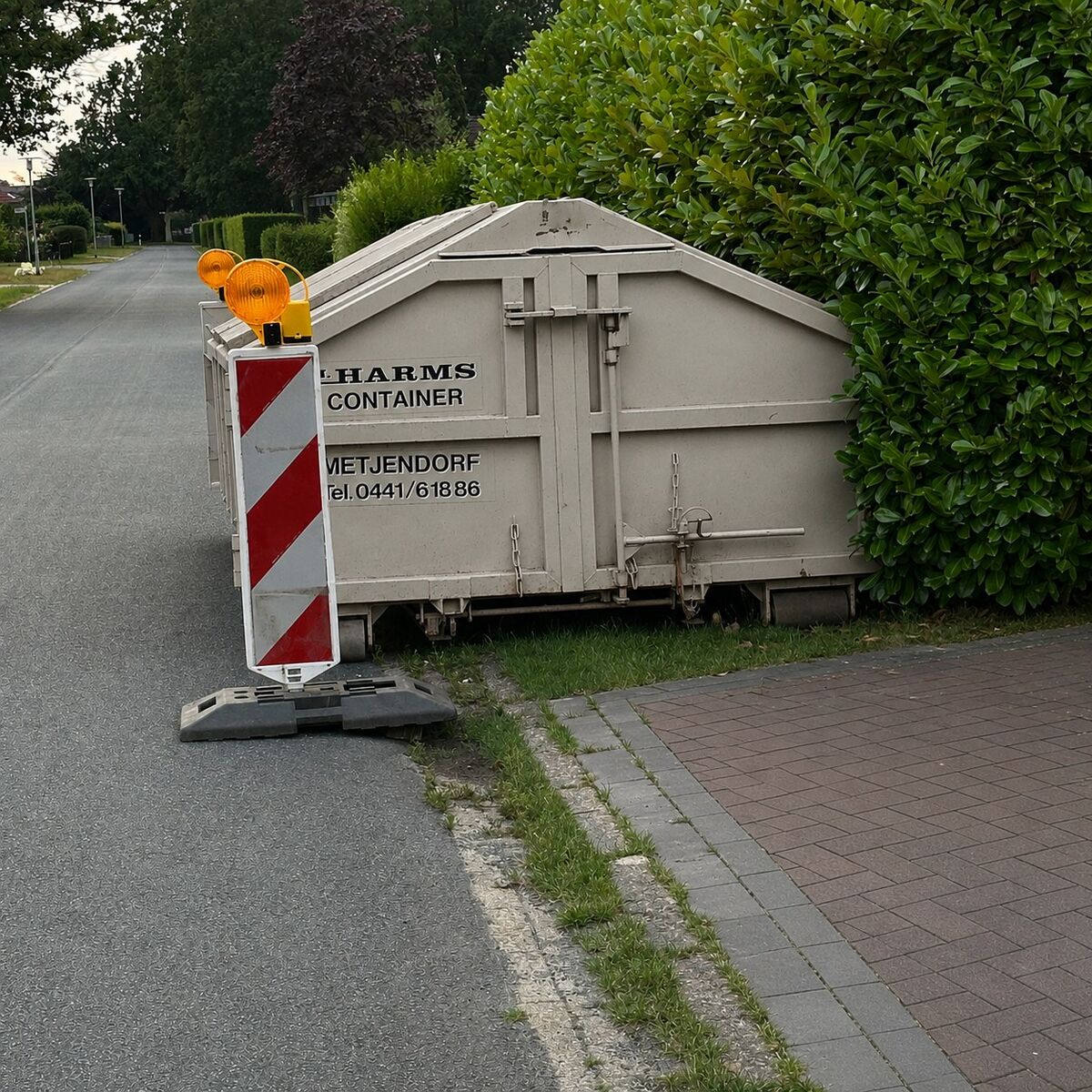 Absperrung Oldenburg – Ansicht 3