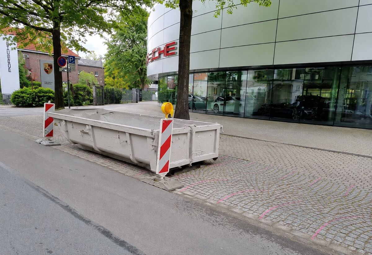 Absperrung Oldenburg – Ansicht 1